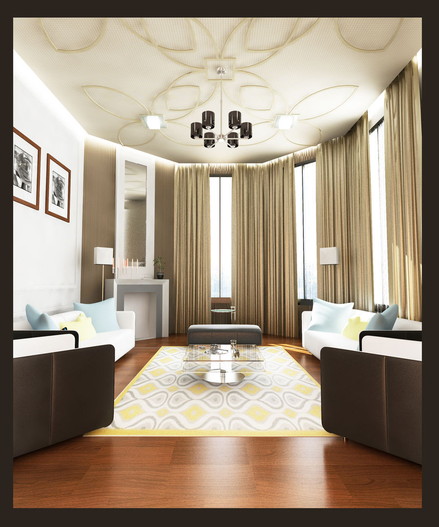 Arabian Villa, Obelisk Engineering & Contracting WLL. Obelisk Engineering & Contracting WLL. Classic style living room
