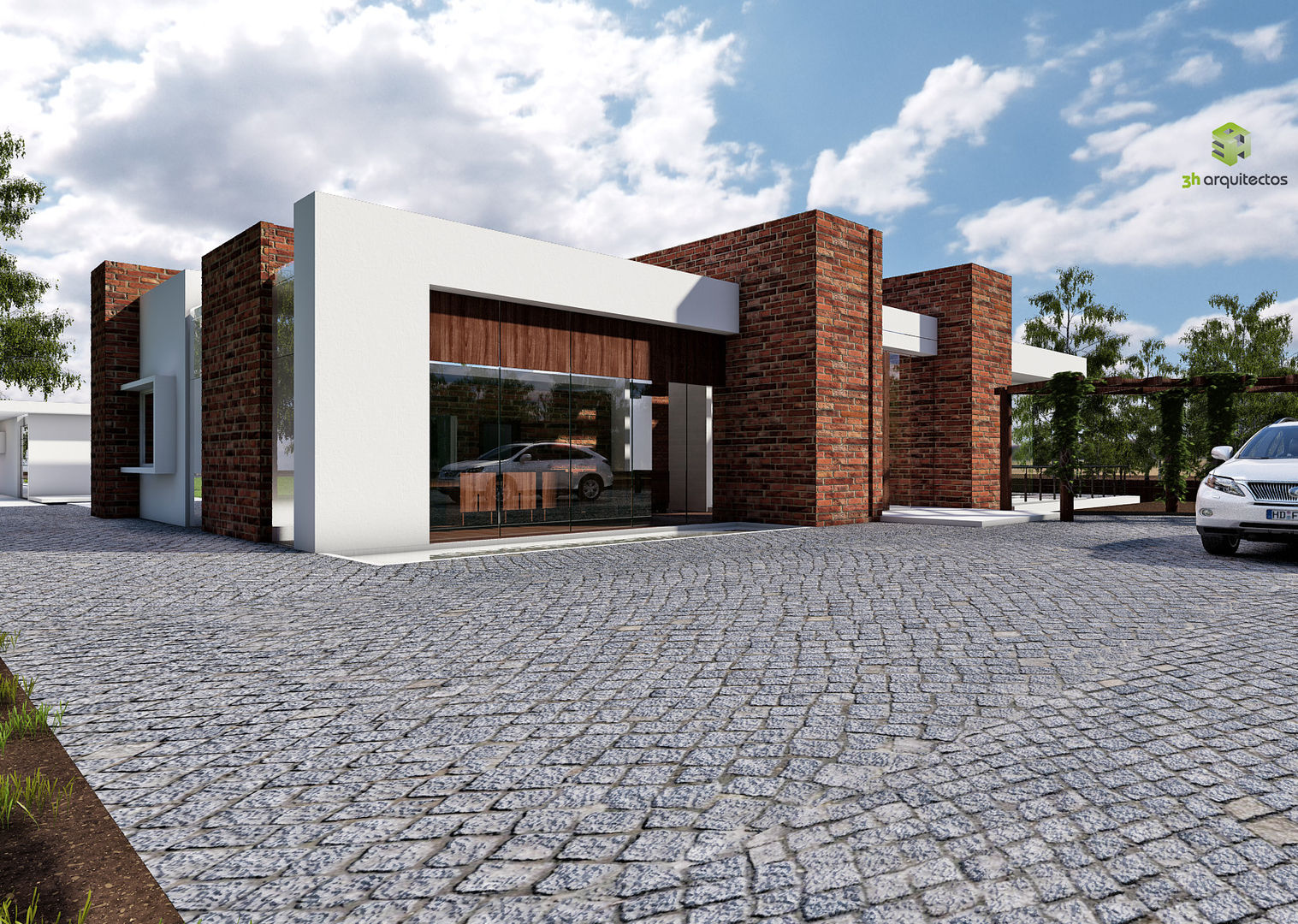 Residencia Tlaxcala, 3h arquitectos 3h arquitectos Modern houses