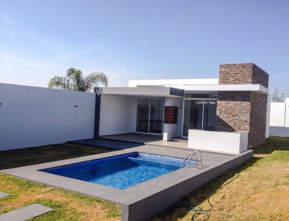 Exterior EBA Architecture & Desing Balcones y terrazas de estilo moderno