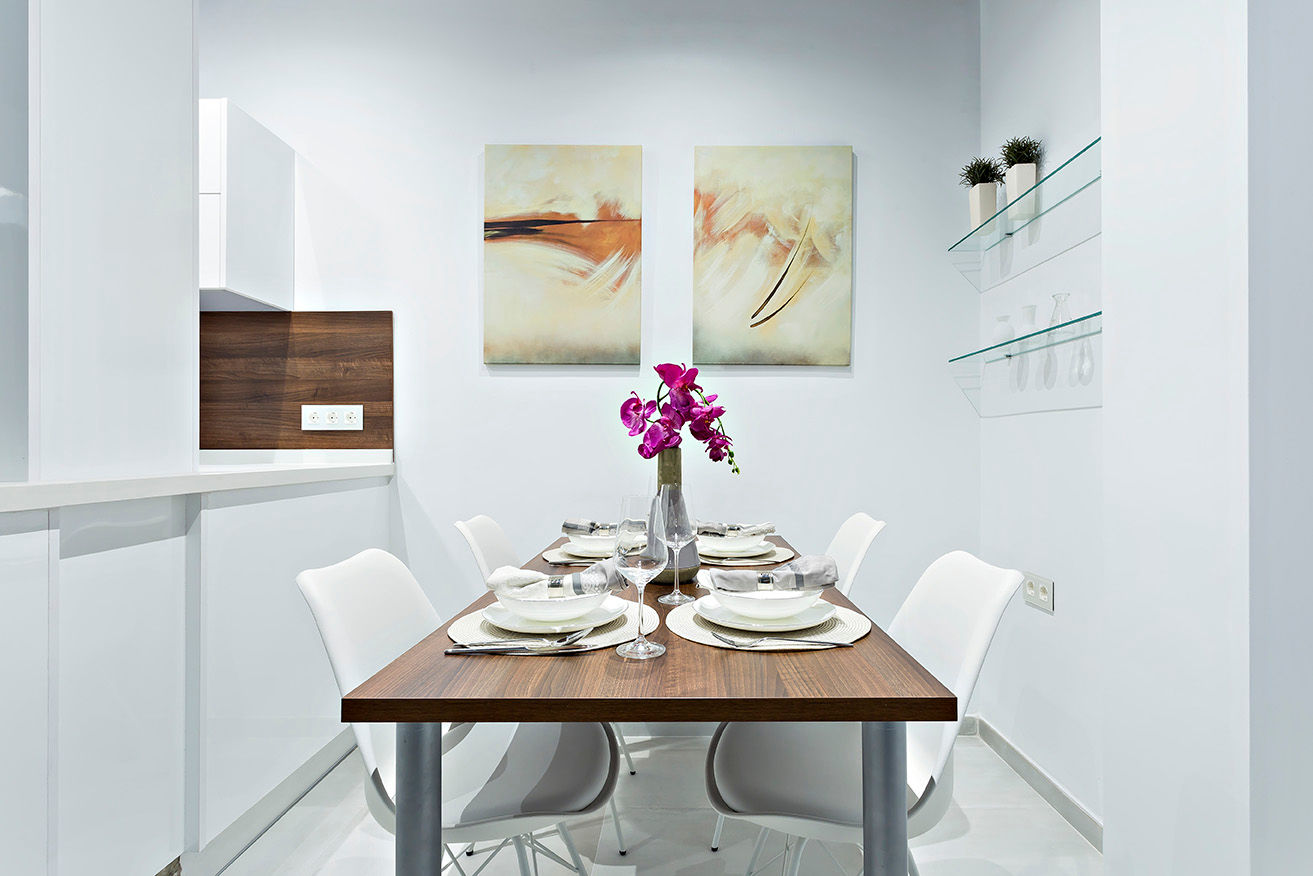 Vivienda Almeria, PL Architecture PL Architecture Minimalist dining room