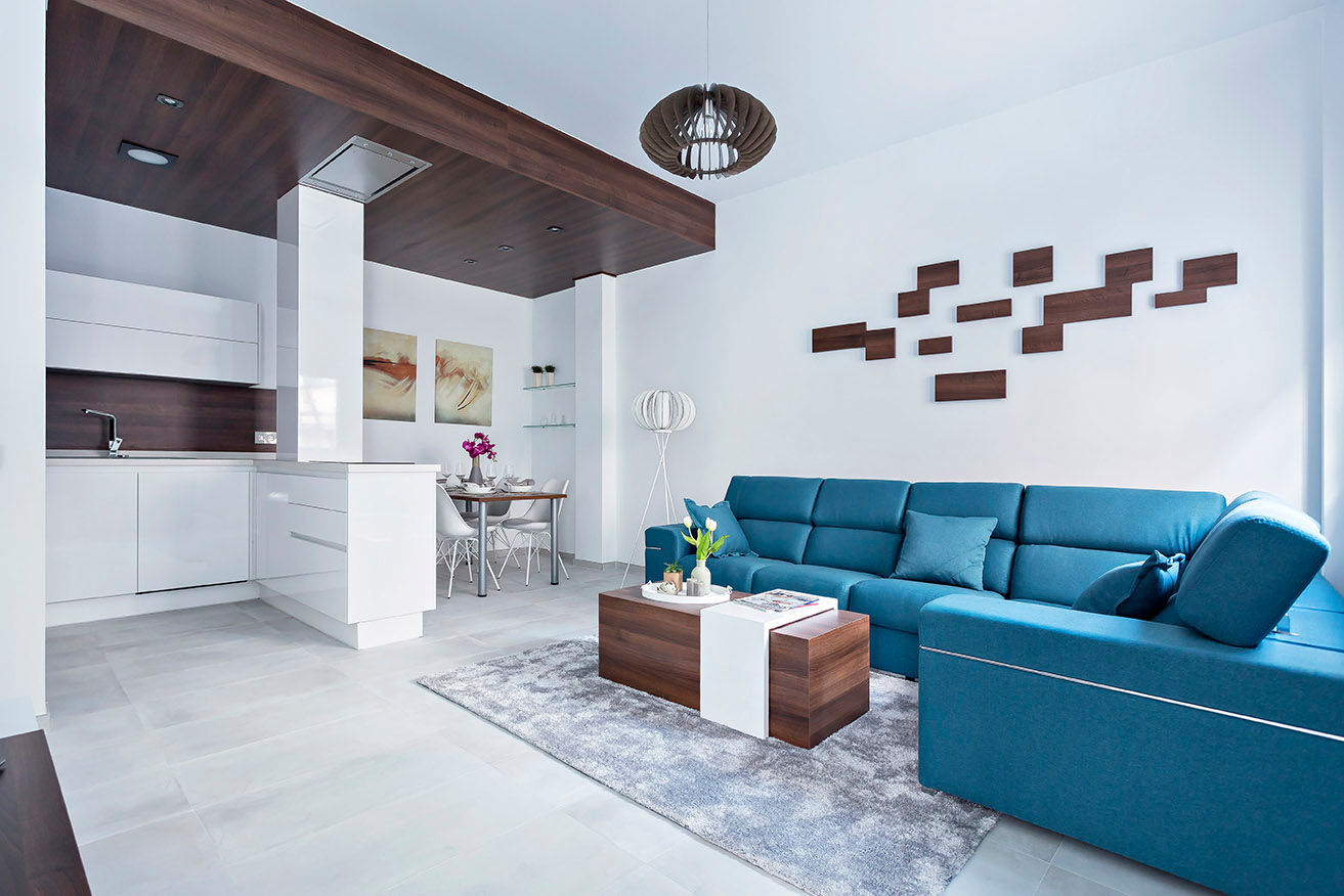 Vivienda Almeria, PL Architecture PL Architecture Minimalist living room