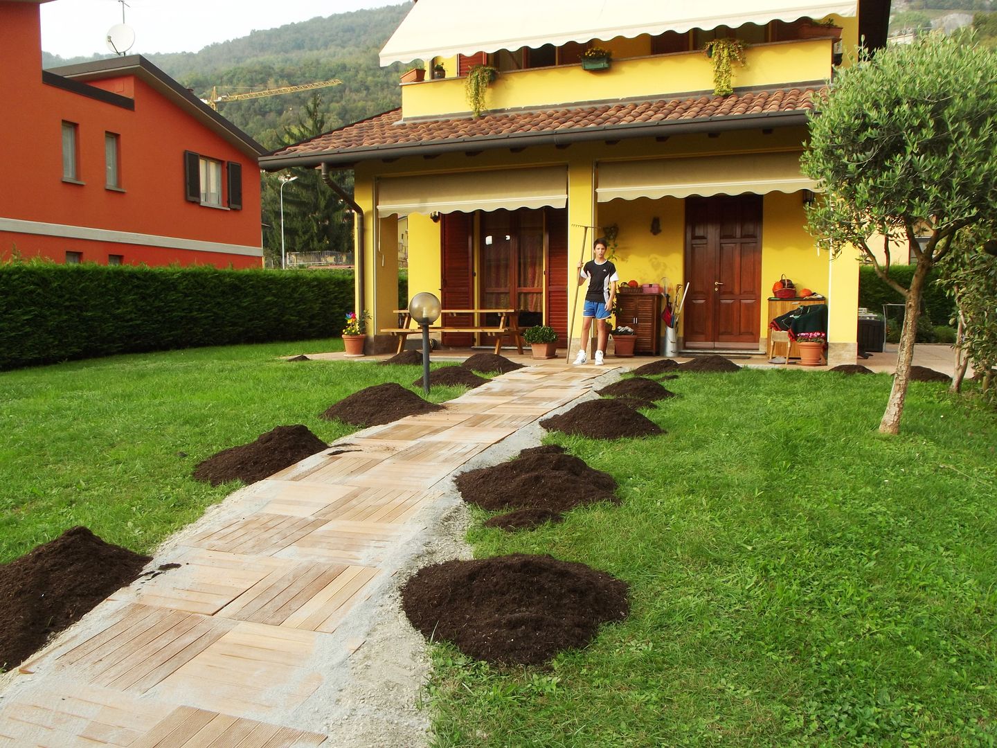 Pavimento in legno per esterno - vialetto d'accesso, ONLYWOOD ONLYWOOD Garden