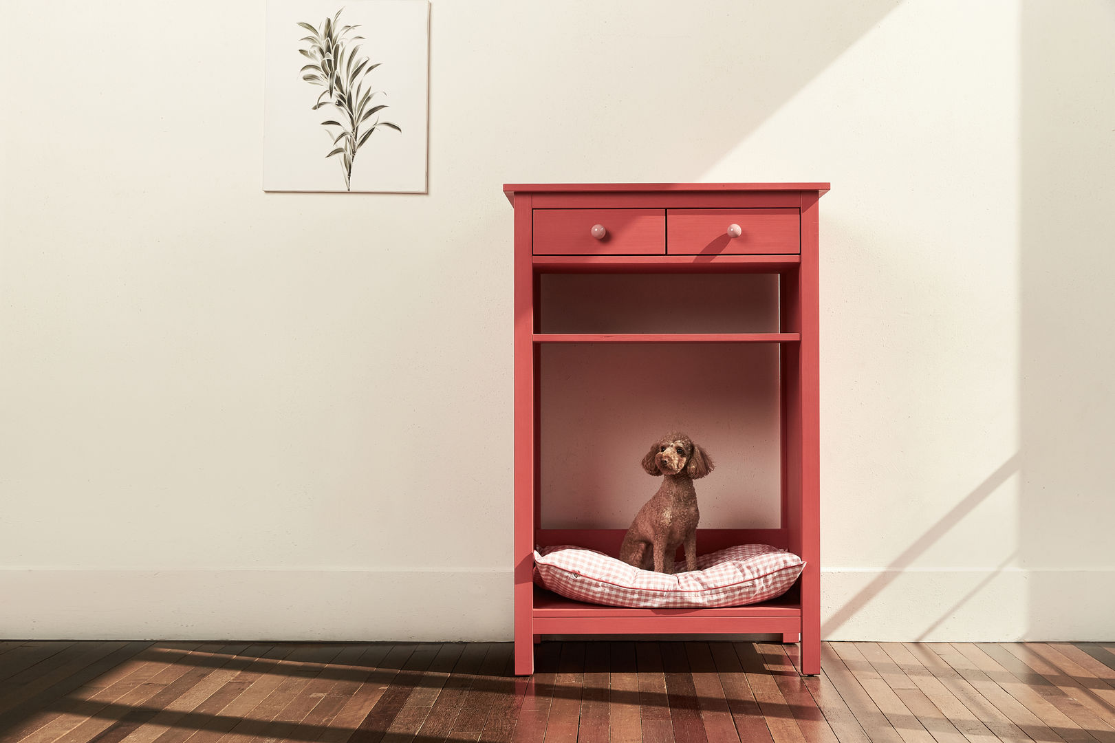 반려동물 가구 Pet Furniture - 푸시아핑크 수납장 , TWOINPLACE TWOINPLACE Livings de estilo moderno