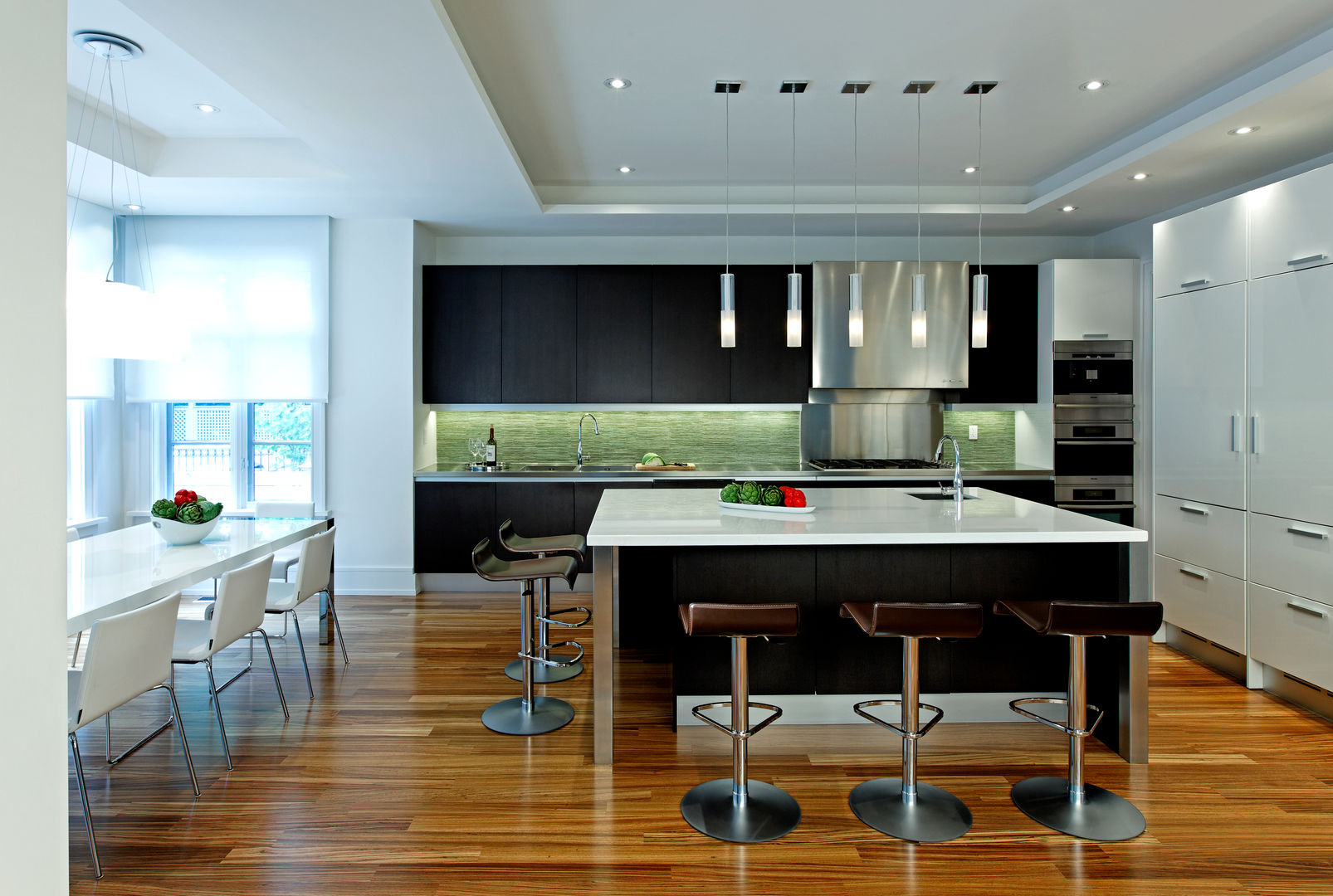 Kitchen & Island Douglas Design Studio Modern kitchen