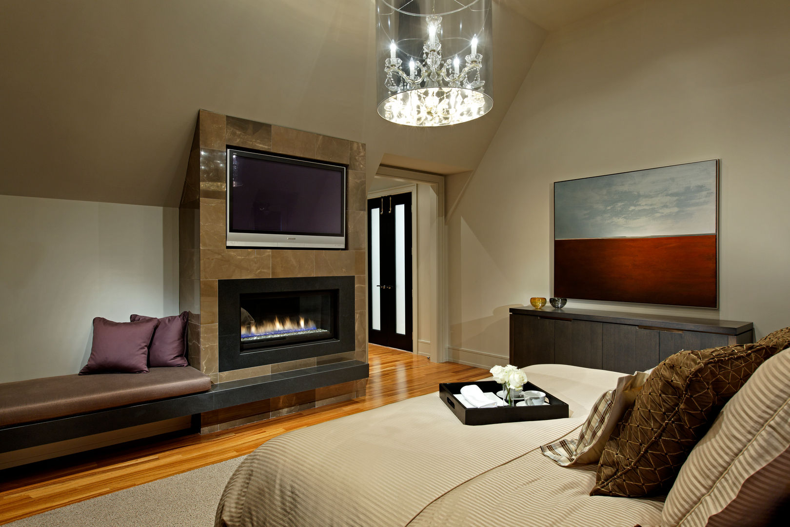 Master Bedroom Douglas Design Studio Modern style bedroom