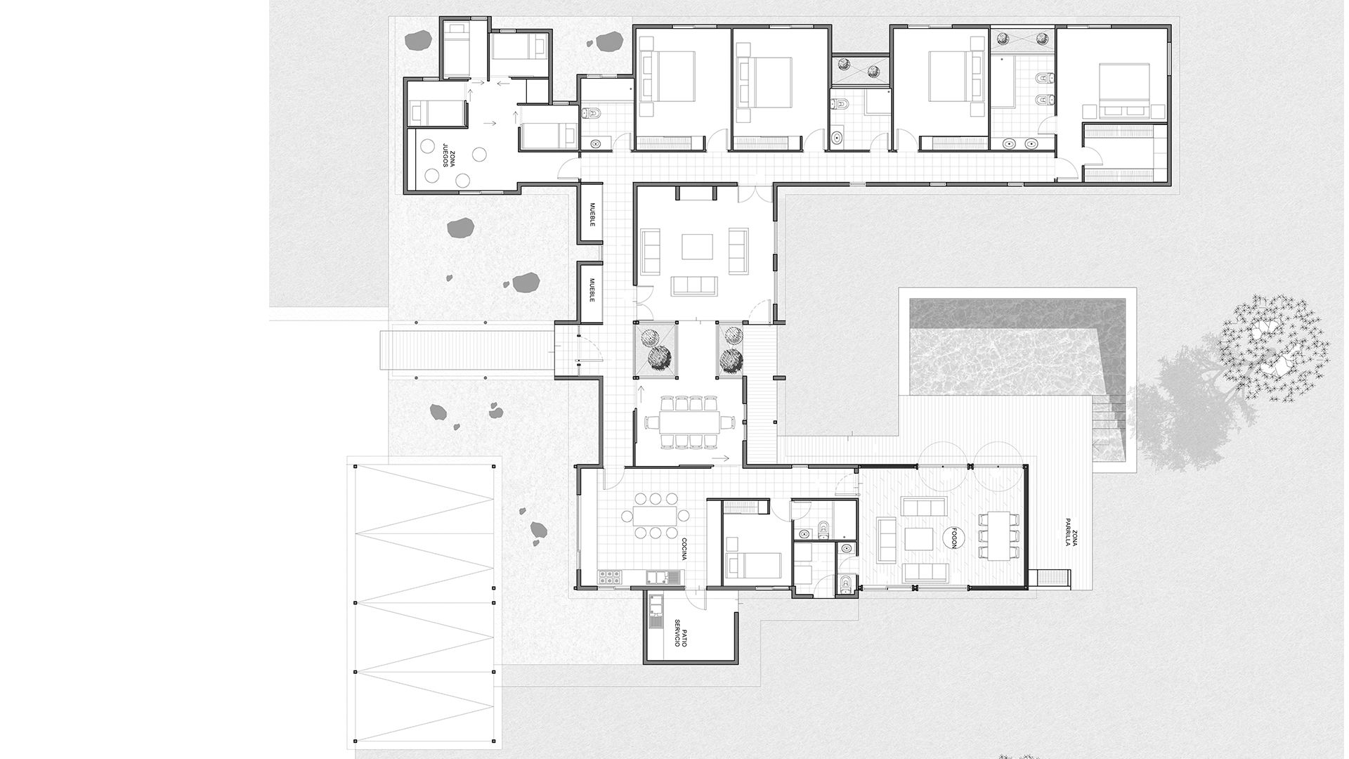 CASA ST, NEF Arq. NEF Arq. 現代房屋設計點子、靈感 & 圖片