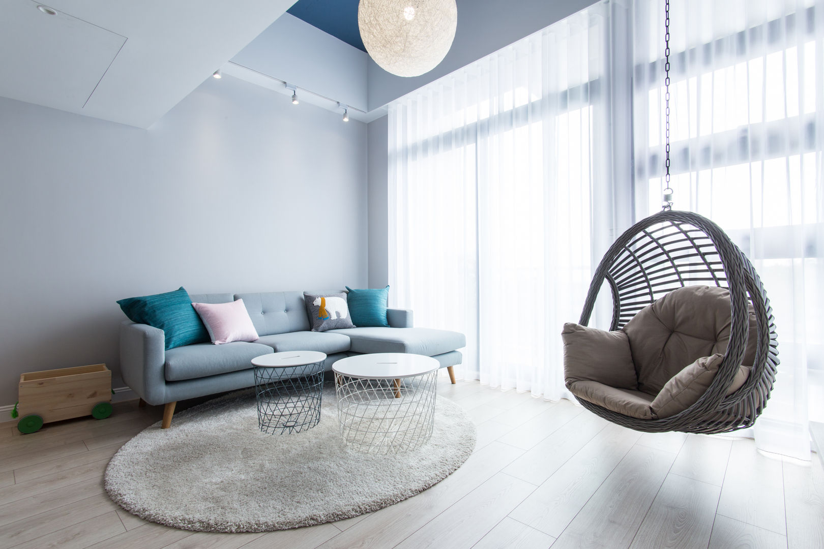 涵松樓-北歐風, 宅即變空間微整形 宅即變空間微整形 Scandinavian style living room