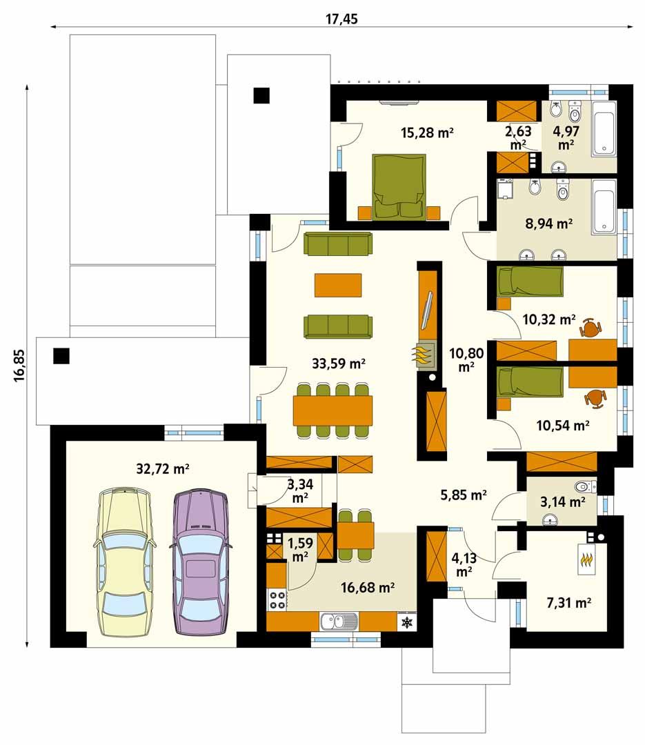 homify Modern Duvar & Zemin