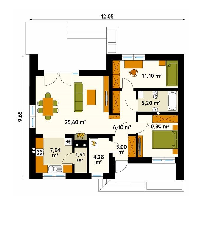 homify 모던스타일 벽지 & 바닥