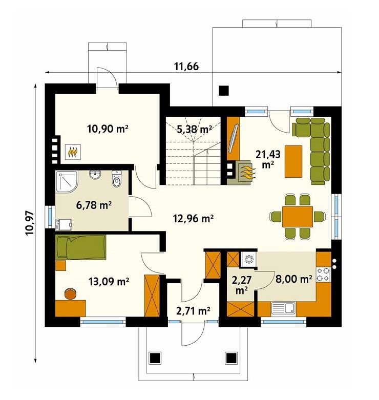 homify 클래식스타일 벽지 & 바닥