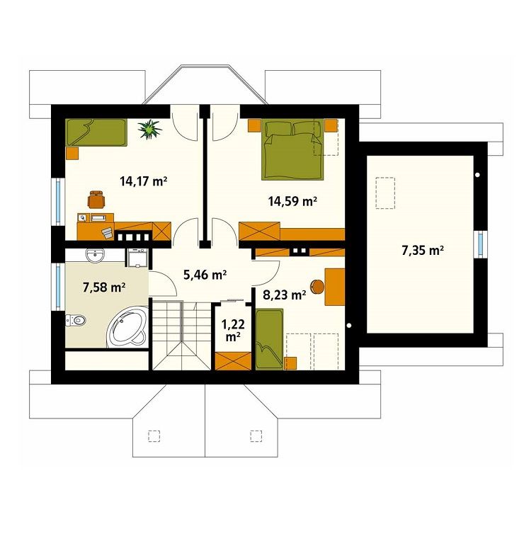 homify 클래식스타일 벽지 & 바닥