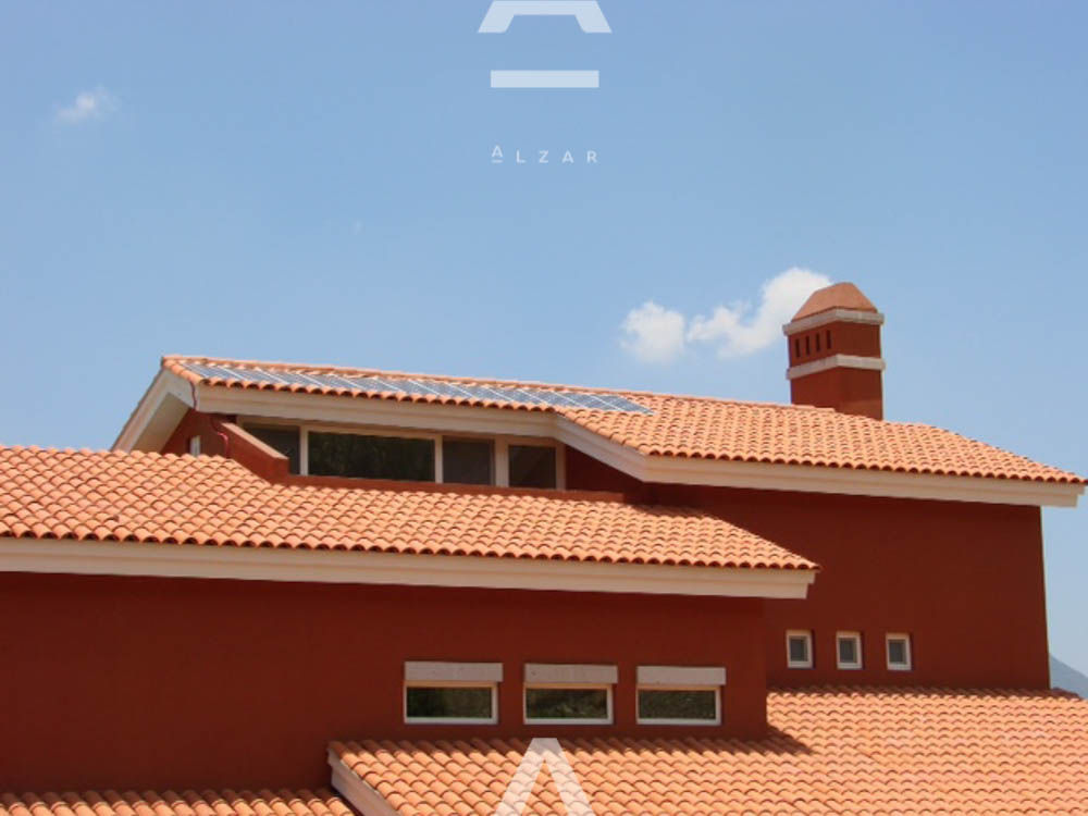 Sierra Alta, Álzar Álzar Rustic style house