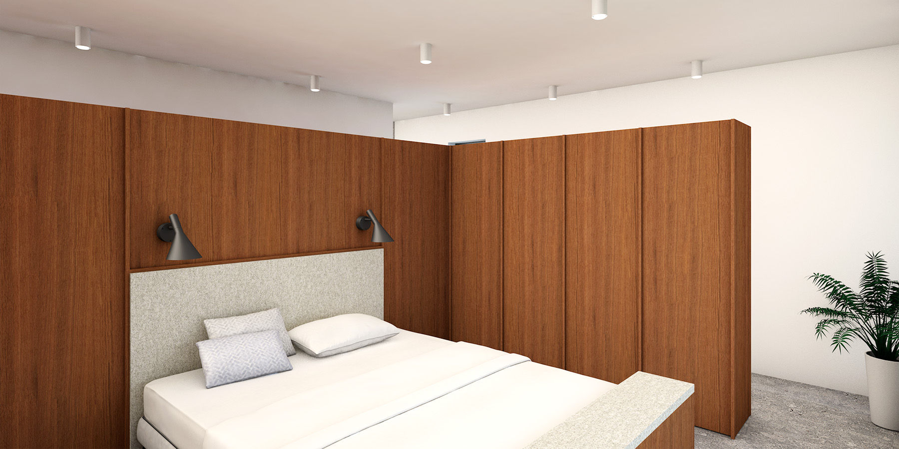 slaapkamer De Nieuwe Context maatmeubilair,gezellig,warm,licht,open,transparant,modern,hout
