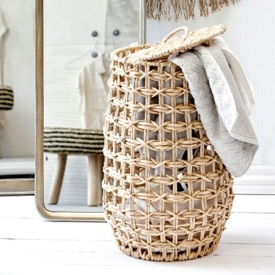 Lene Bjerre Mai Basket Set Sweetpea and Willow® London Ltd Baños escandinavos Textiles y accesorios