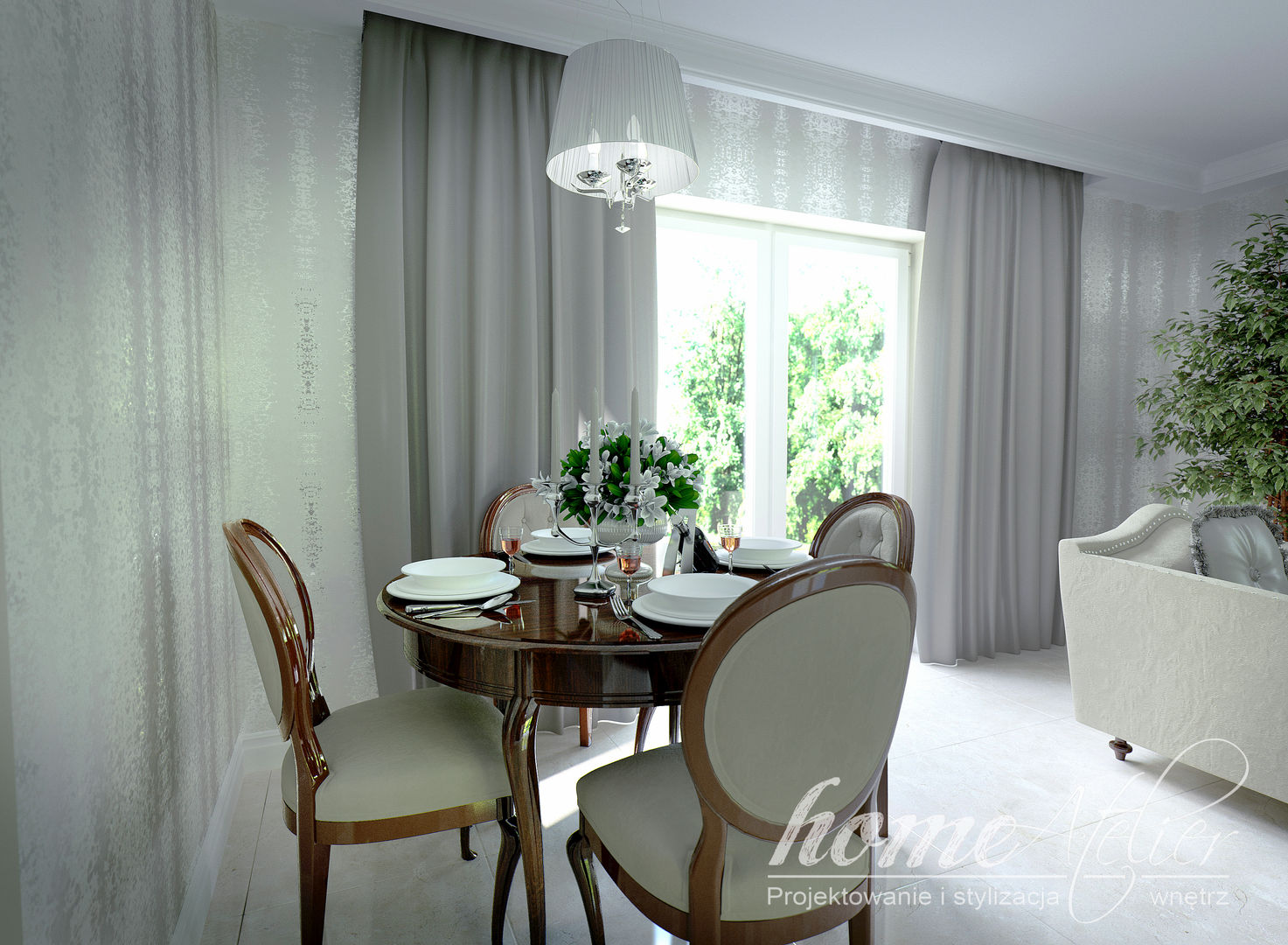 Klasyczne Cappucino, Home Atelier Home Atelier Classic style dining room