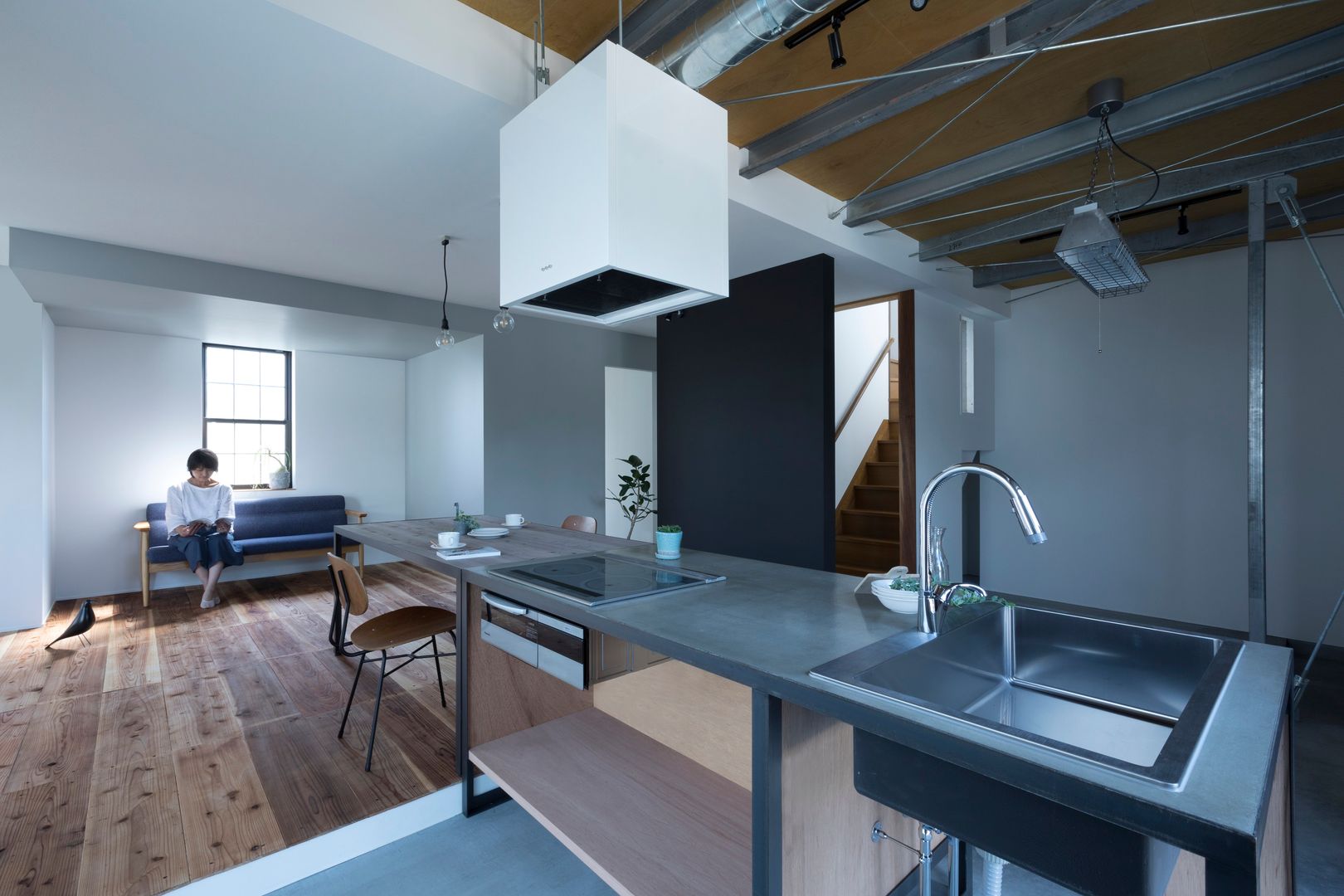 yasu-house-renovation, ALTS DESIGN OFFICE ALTS DESIGN OFFICE Industrial style kitchen
