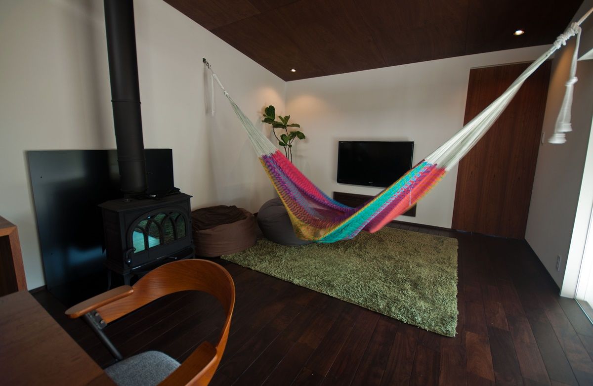 安八町の家, FrameWork設計事務所 FrameWork設計事務所 Scandinavian style living room