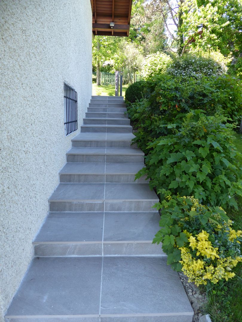 Faire de sa terrasse une vraie pièce à vivre, Berger Jardins Berger Jardins Jardines de estilo moderno Arenisca