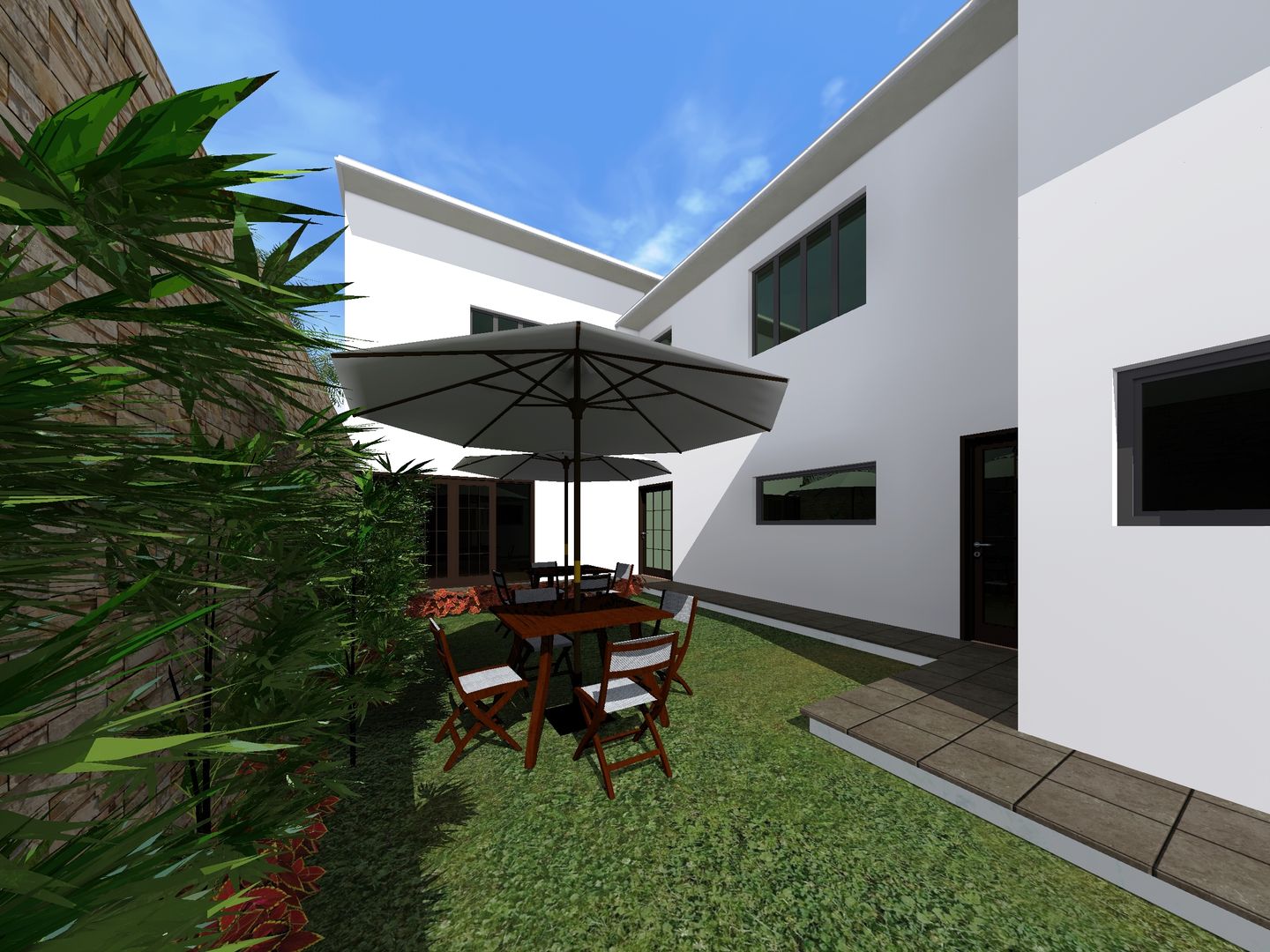 Casa OL, HC Arquitecto HC Arquitecto Minimalist style garden