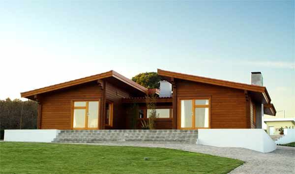 RUSTICASA | 100 projetos | Portugal + Espanha, RUSTICASA RUSTICASA Dom z drewna Lite drewno Wielokolorowy