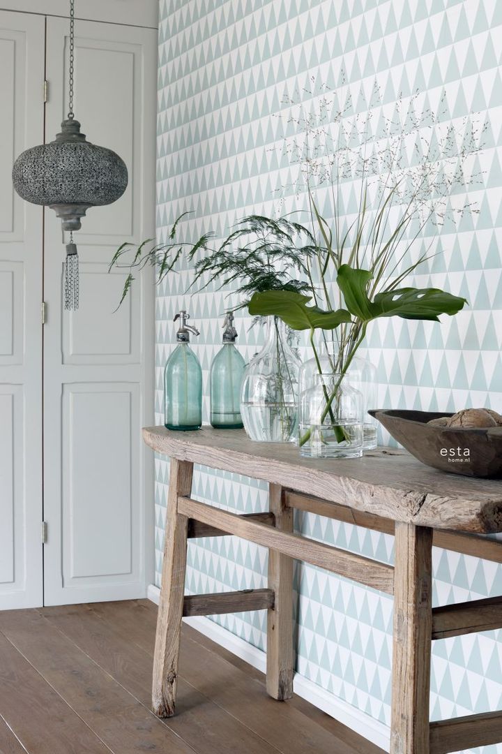 Boho Chic van ESTAhome.nl, ESTAhome.nl ESTAhome.nl Mediterranean style walls & floors Wallpaper