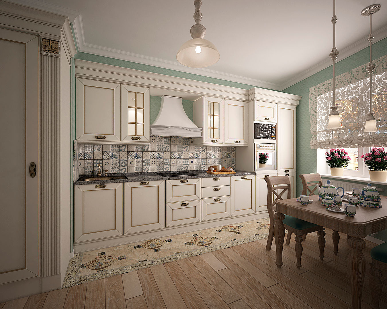 Дизайн кухни в стиле прованс | homify