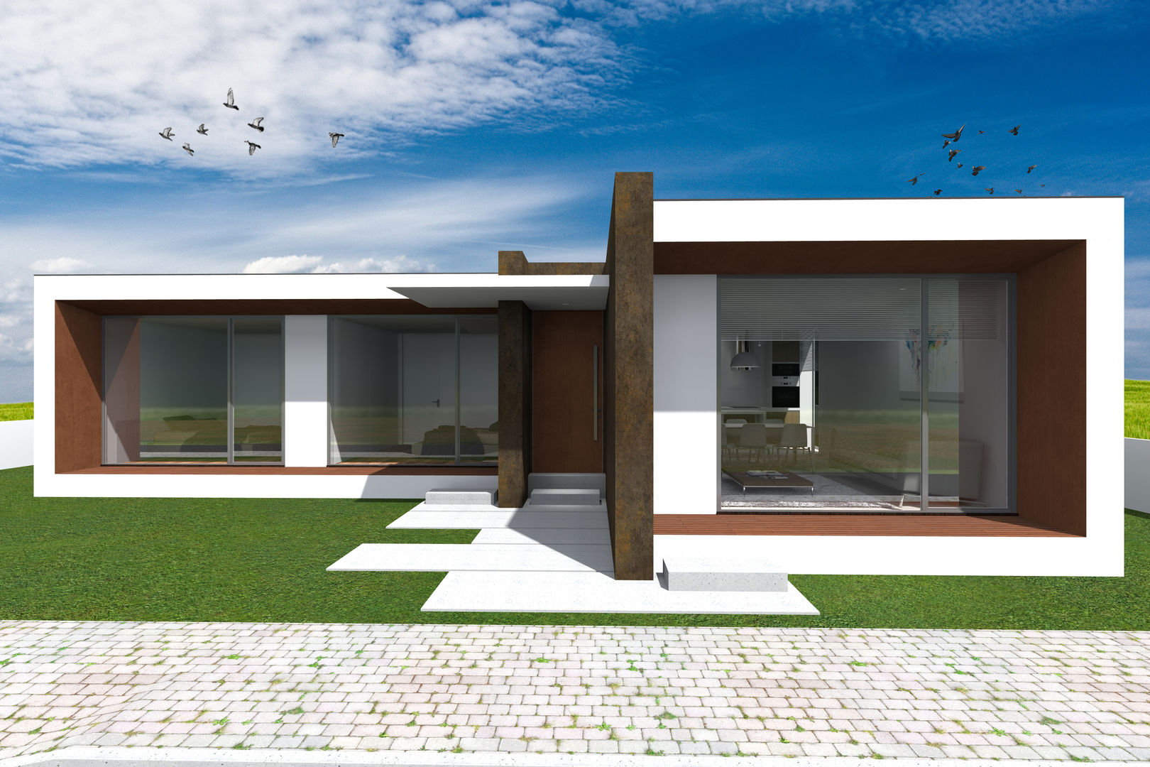 Projeto Safira, Magnific Home Lda Magnific Home Lda Maisons minimalistes
