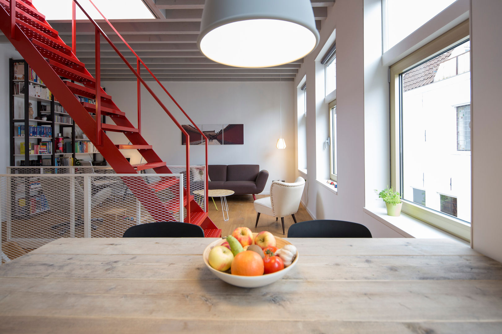 Hofjeswoningen Westeinde, studio suit studio suit Livings de estilo industrial