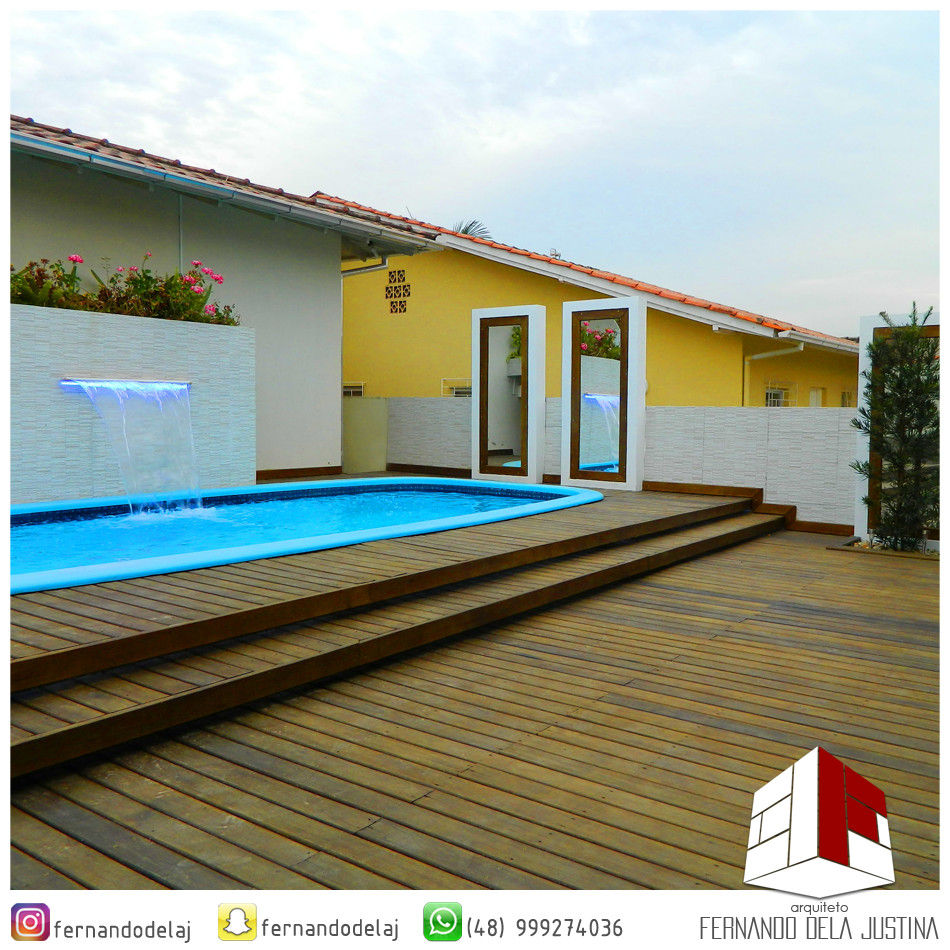 PISCINA IDJ, Arquiteto Fernando Dela Justina Arquiteto Fernando Dela Justina สระว่ายน้ำ