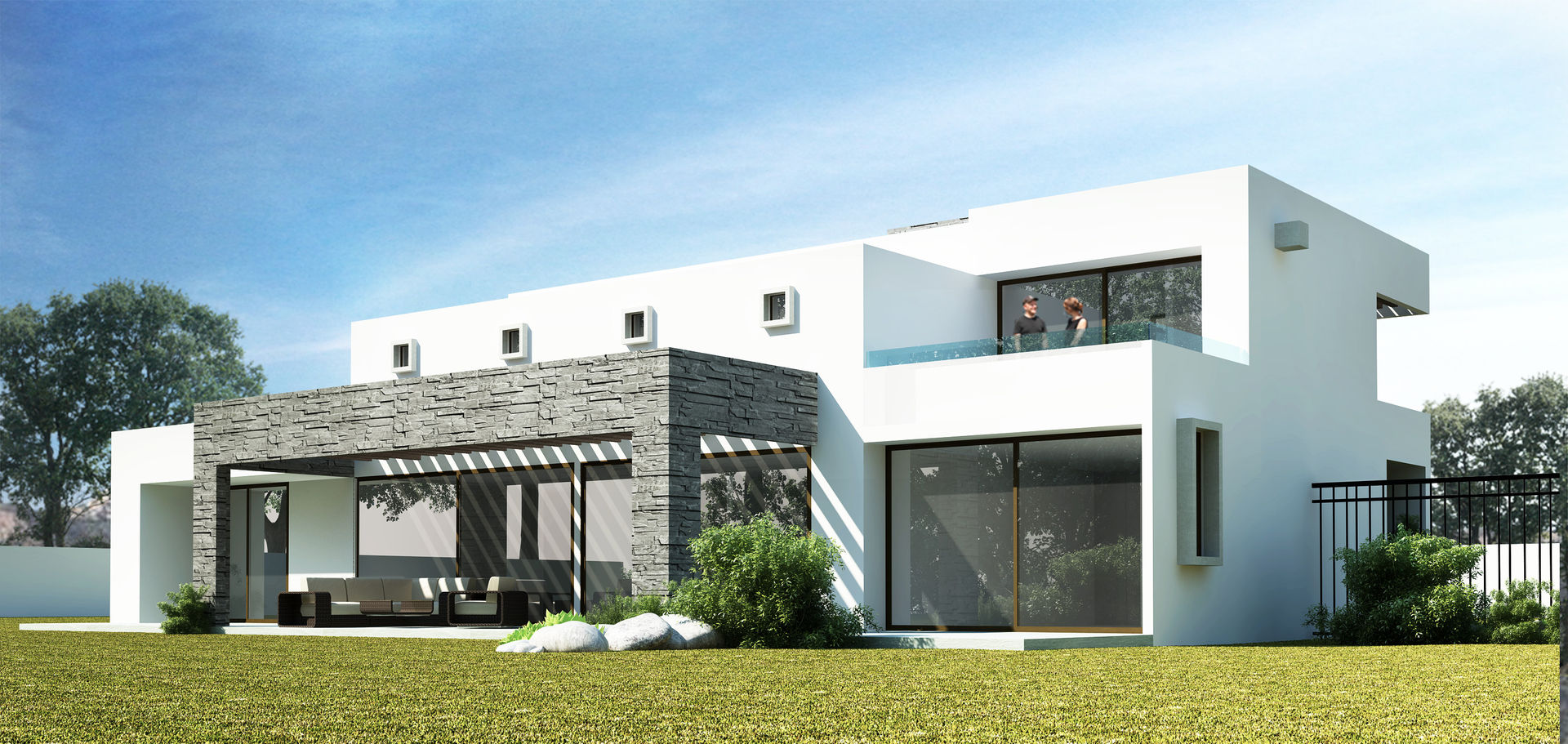 Casa Grilli homify Casas de estilo mediterráneo Ladrillos