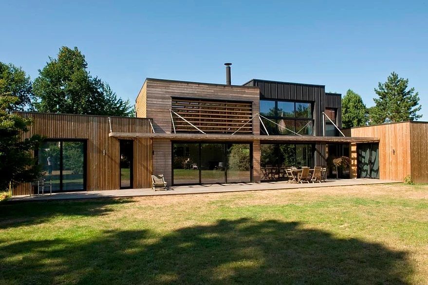 RUSTICASA | Casa em Jouars-Pontchartrain | Versailles, RUSTICASA RUSTICASA Casas de madera Madera Acabado en madera