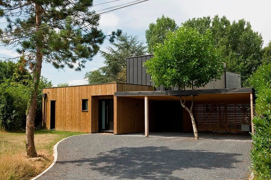 RUSTICASA | Casa em Jouars-Pontchartrain | Versailles, RUSTICASA RUSTICASA Casas de madera Madera Acabado en madera