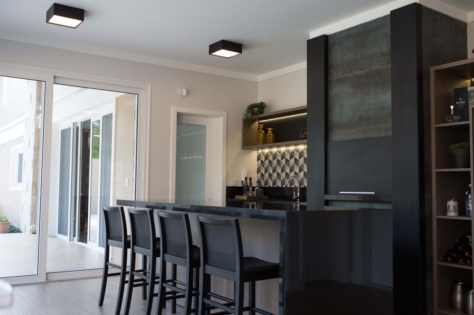 Residência Reserva da Serra, Join Arquitetura e Interiores Join Arquitetura e Interiores Modern kitchen