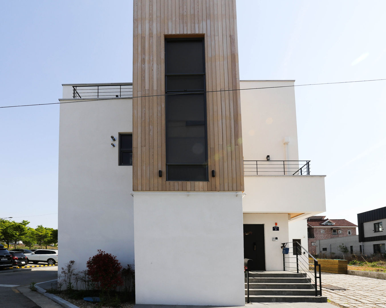 전주 농소마을 주택, THE JK THE JK Casas estilo moderno: ideas, arquitectura e imágenes