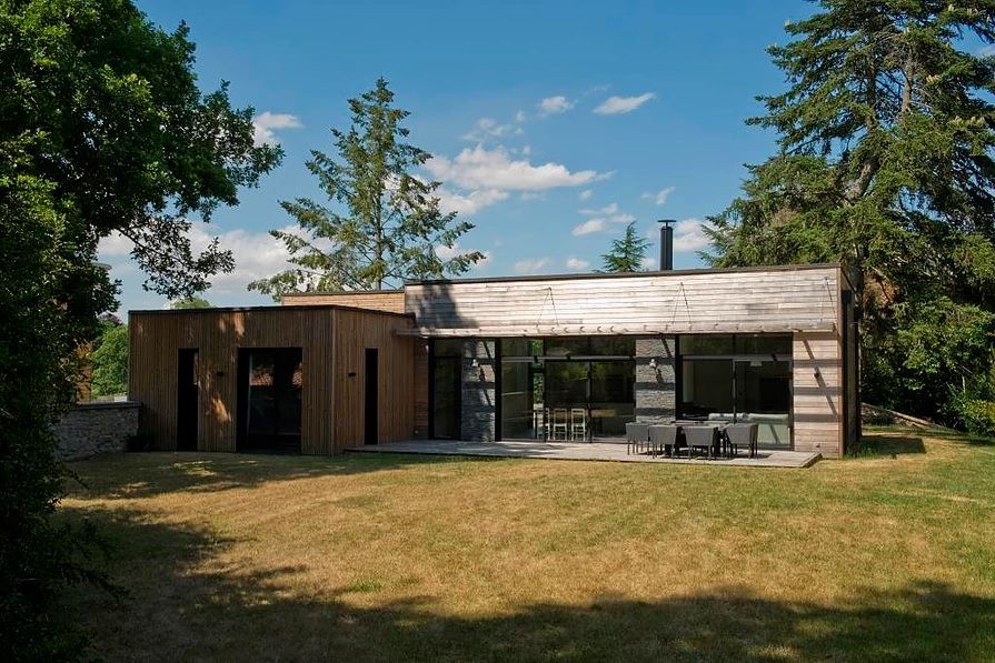 RUSTICASA | Casa em Le Prieuré | Montfort l'Amaury, RUSTICASA RUSTICASA Wooden houses لکڑی Wood effect