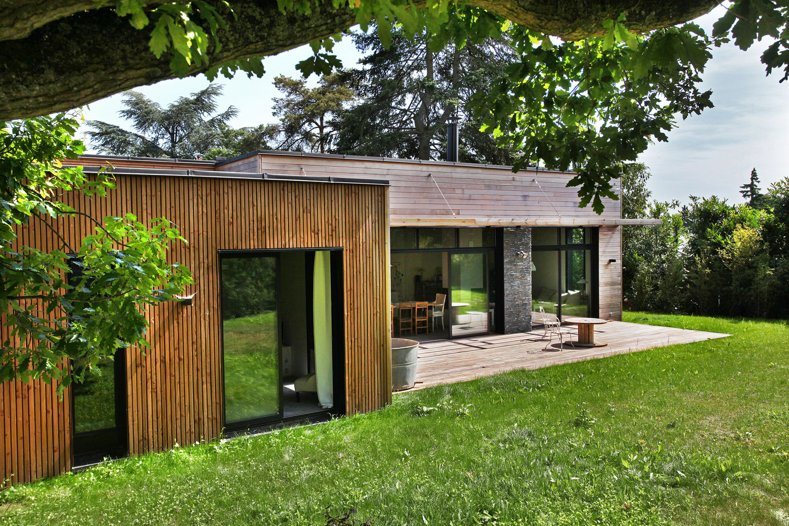 RUSTICASA | Casa em Le Prieuré | Montfort l'Amaury, RUSTICASA RUSTICASA Wooden houses Wood Wood effect