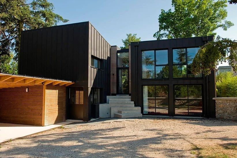 RUSTICASA | Casa em Le Prieuré | Montfort l'Amaury, RUSTICASA RUSTICASA Casas de madera Madera Acabado en madera