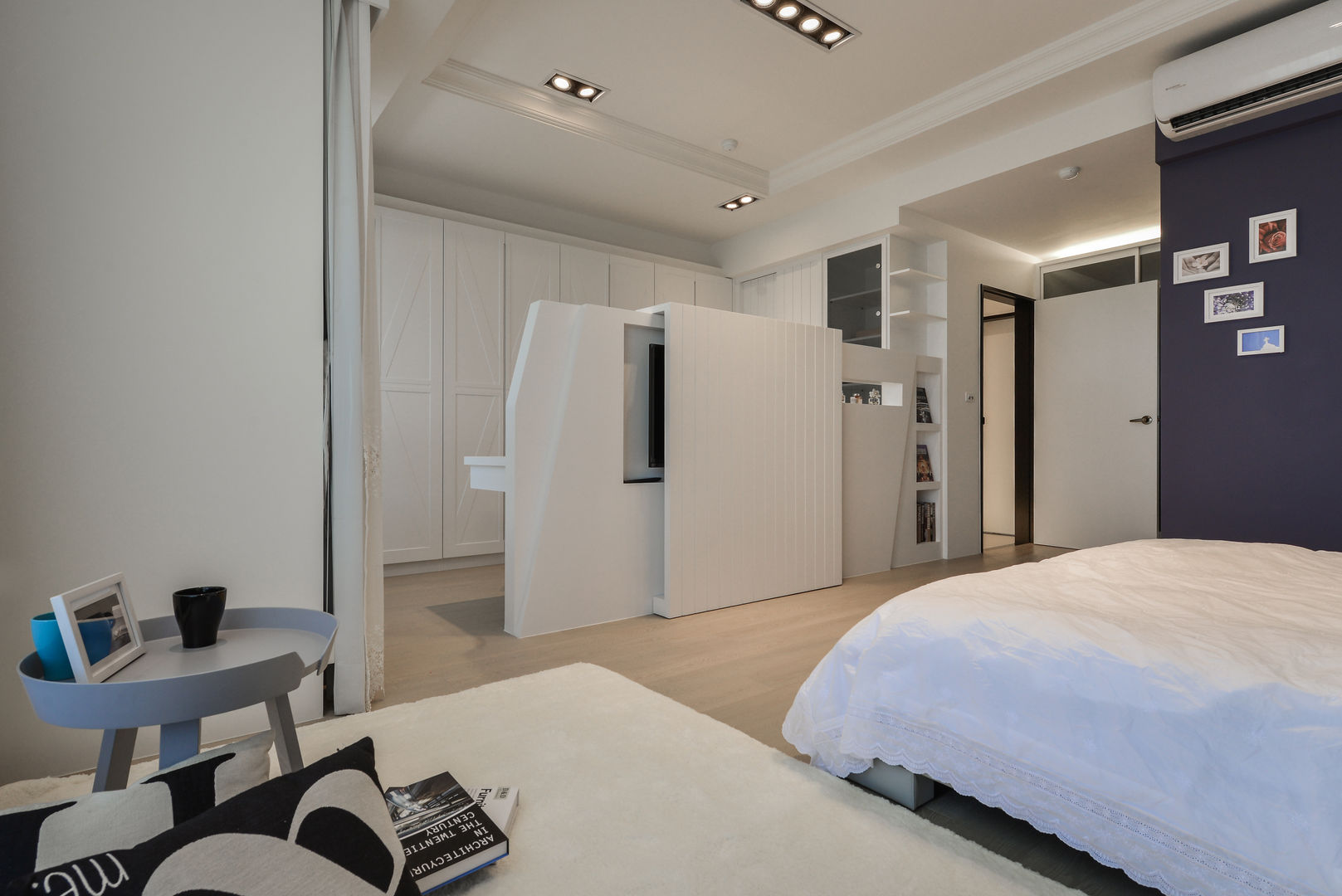 電視矮牆 存果空間設計有限公司 Modern style bedroom