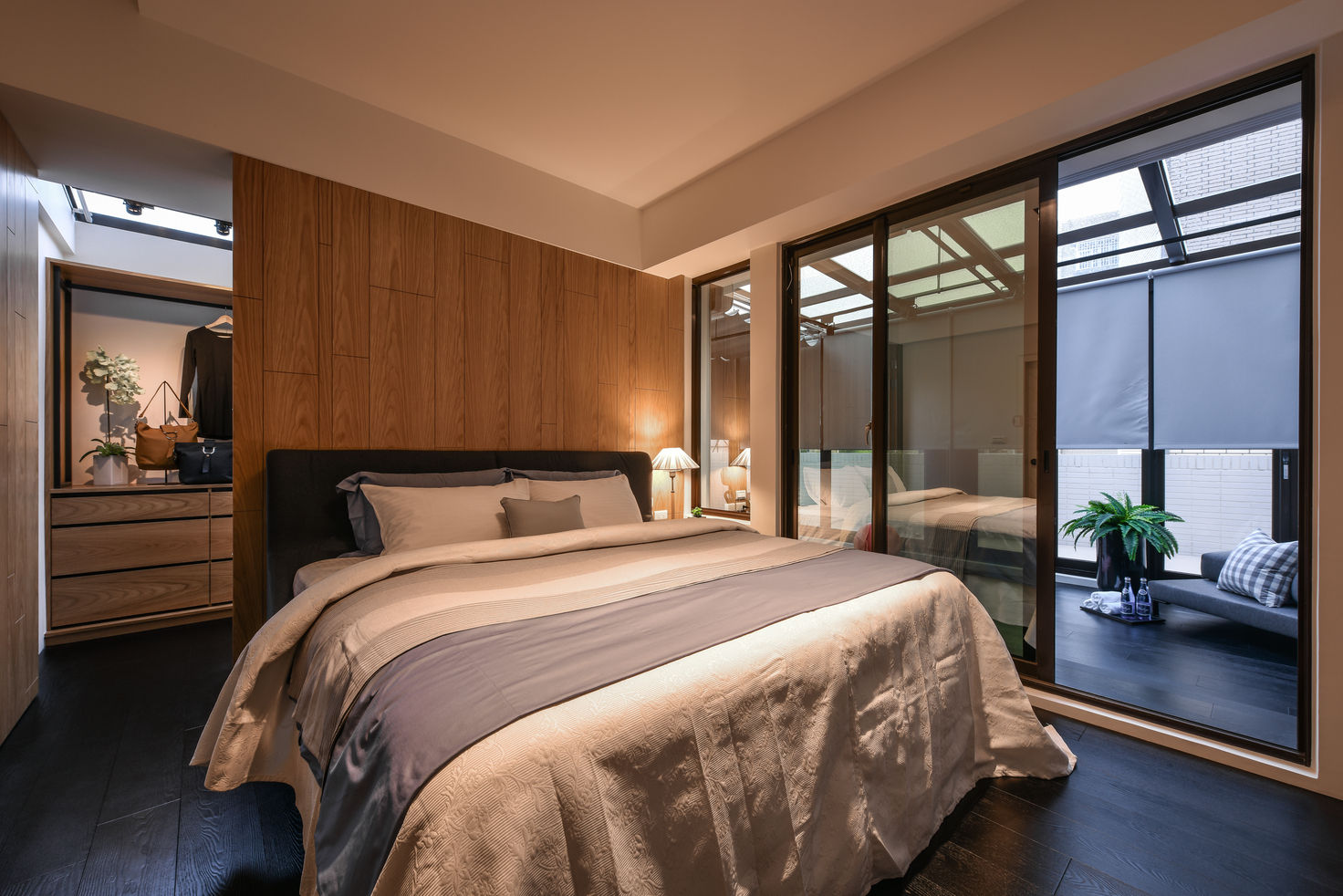 臥房 存果空間設計有限公司 Modern style bedroom