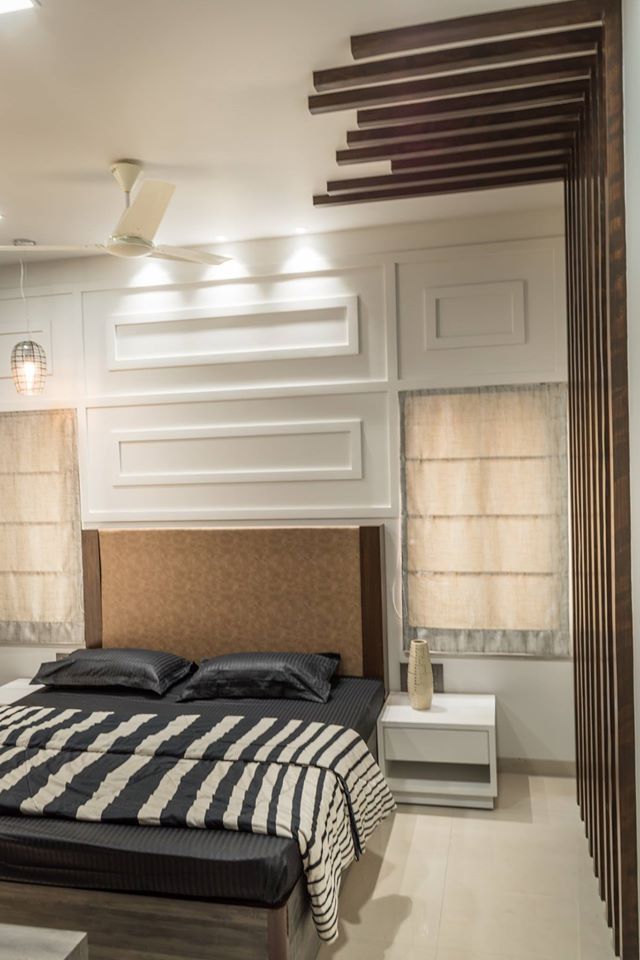 Rishi Villa - Pune, Aesthetica Aesthetica Modern style bedroom