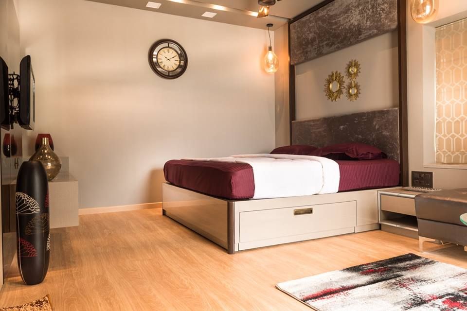 Rishi Villa - Pune, Aesthetica Aesthetica Modern style bedroom