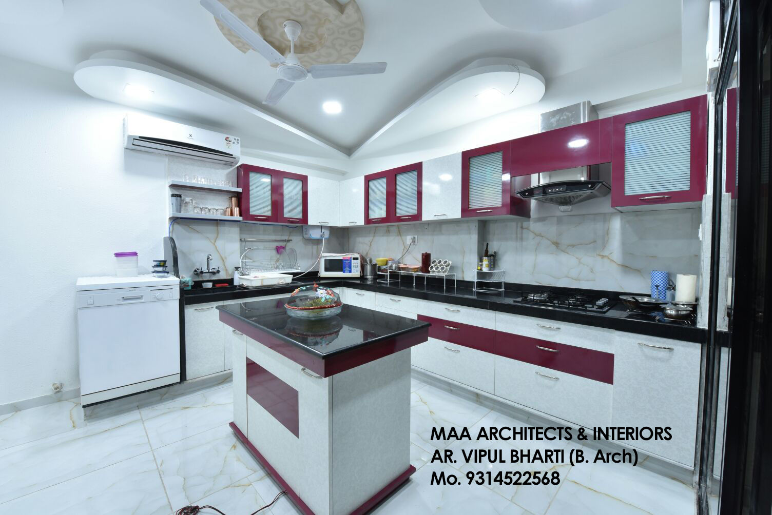 M.M Mehta Ji , MAA ARCHITECTS & INTERIOR DESIGNERS MAA ARCHITECTS & INTERIOR DESIGNERS Cocinas de estilo moderno