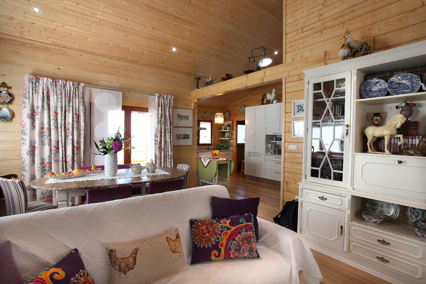 Casa no Sardoal, RUSTICASA RUSTICASA Rustic style living room Solid Wood Multicolored