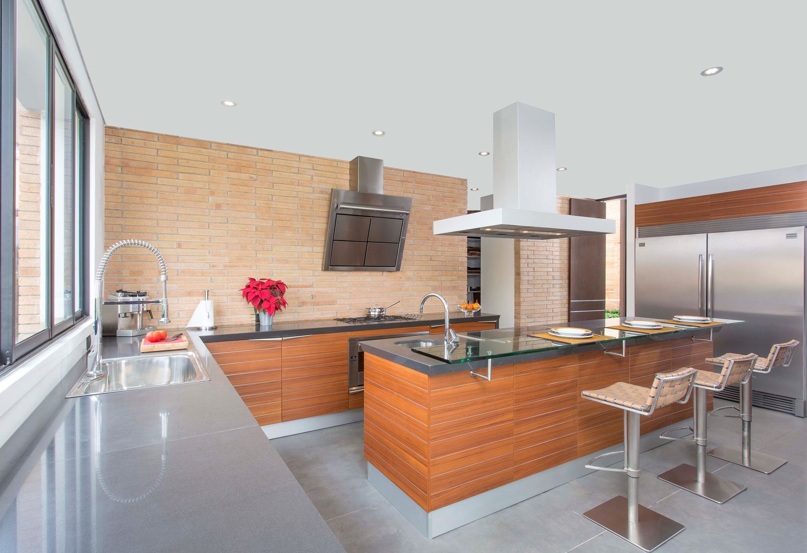 Cocina Snaidero - Proyecto terminado Atelier Casa ATELIER CASA S.A.S Cocinas modernas