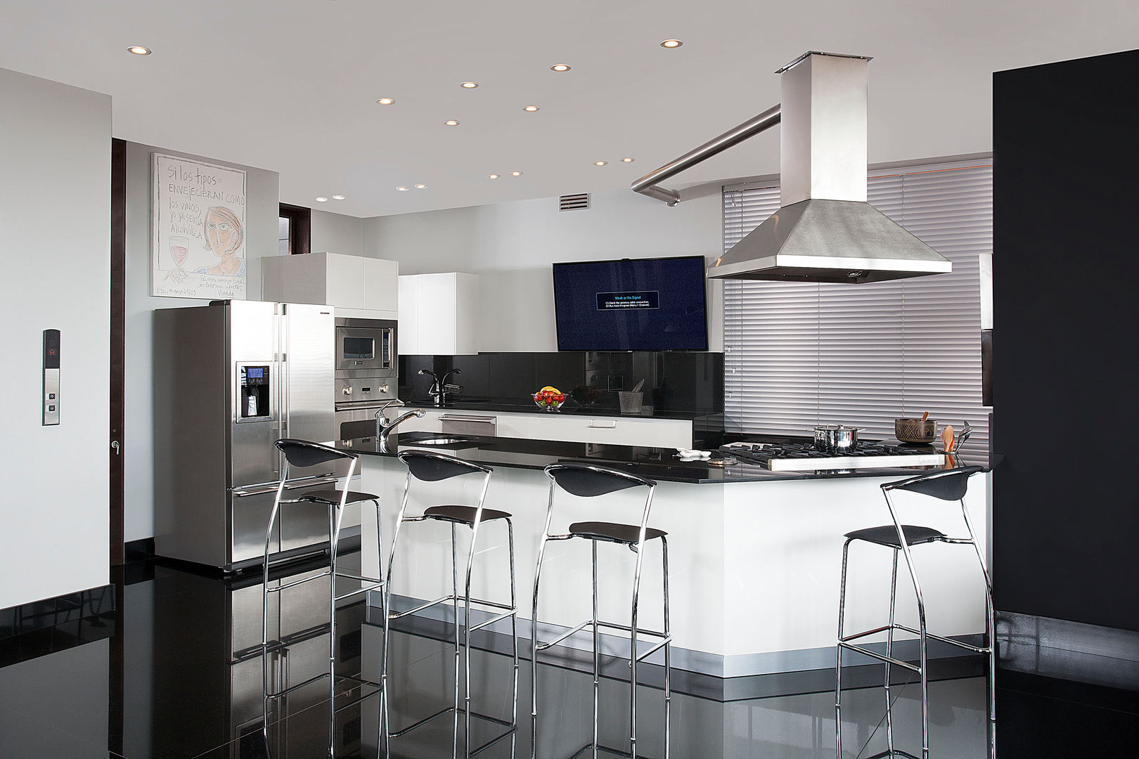 Cocina Armony - Proyecto terminado Atelier Casa ATELIER CASA S.A.S Cocinas de estilo moderno