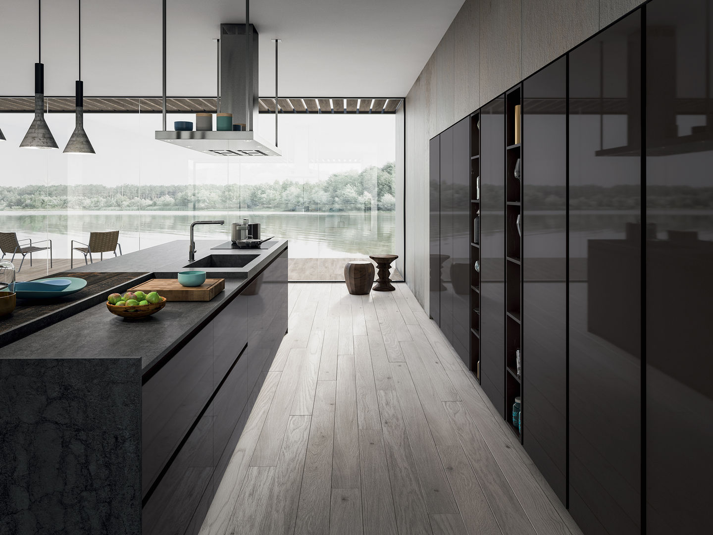 COCINAS ARMONY CUCINE, ATELIER CASA S.A.S ATELIER CASA S.A.S Moderne keukens