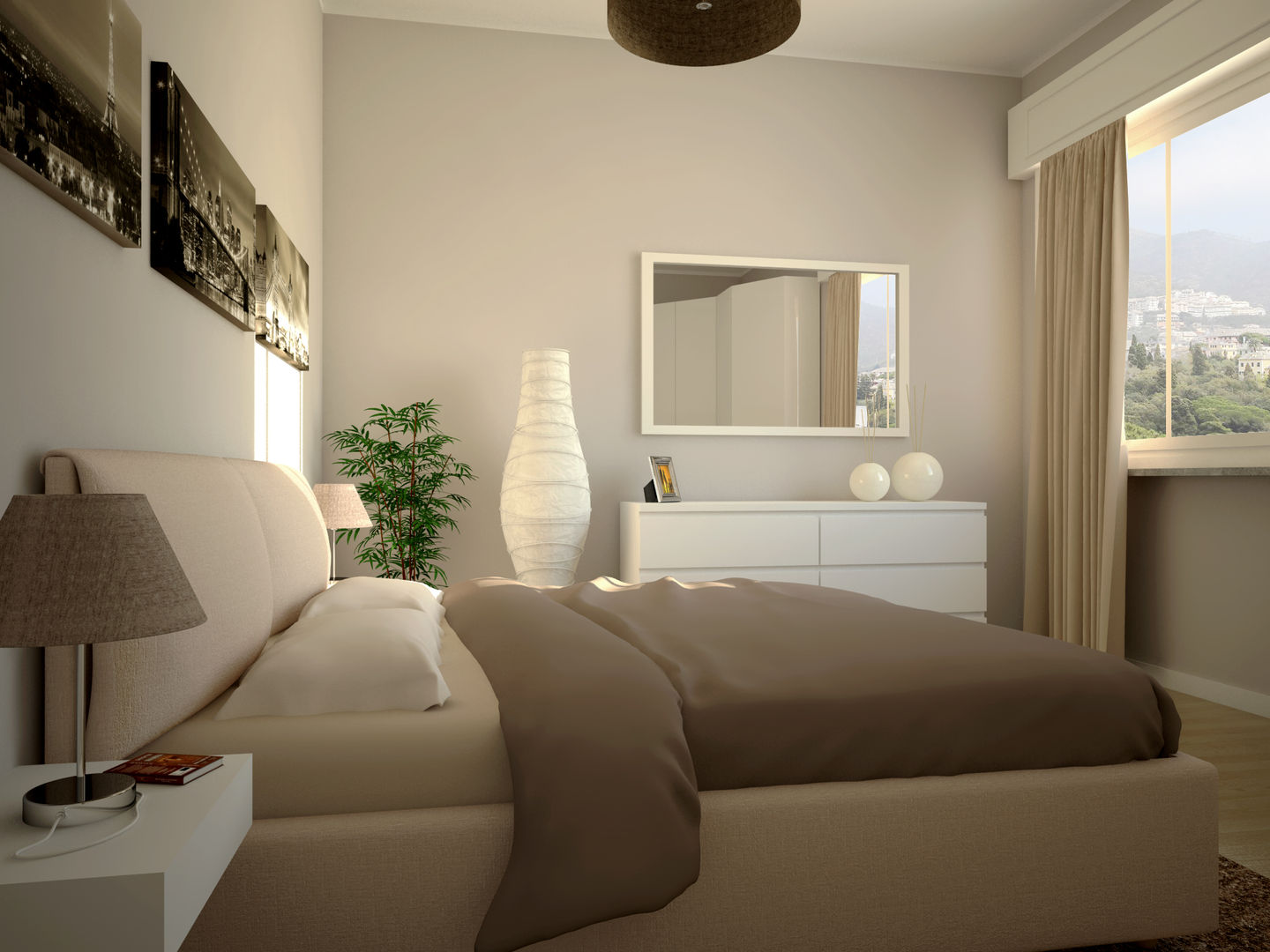 "La zona giorno...il centro vitale della casa.", MC Ristrutturare Casa MC Ristrutturare Casa Modern style bedroom