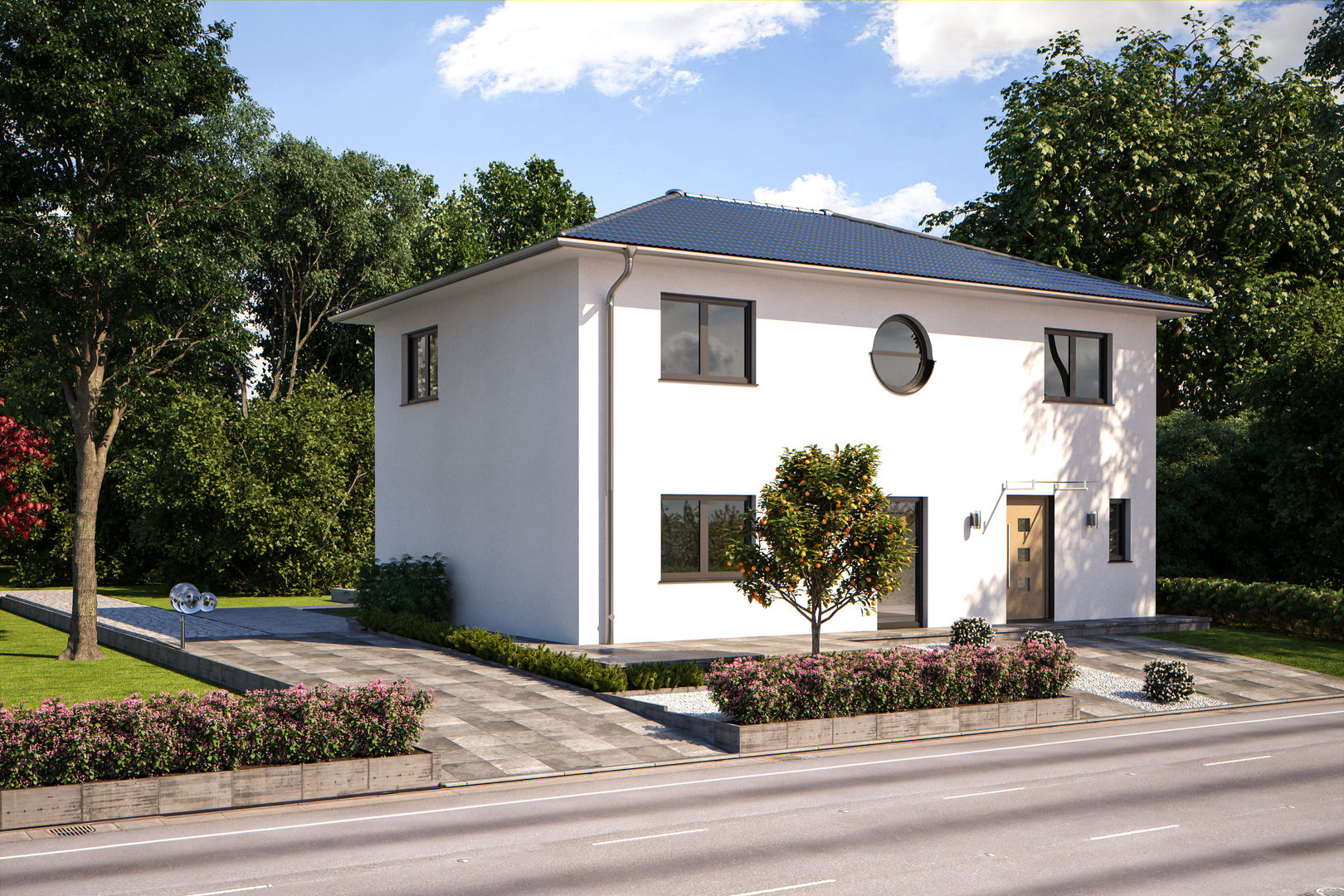 Stadtvillenserie Eos, Bärenhaus GmbH - das fertige Haus Bärenhaus GmbH - das fertige Haus Modern houses