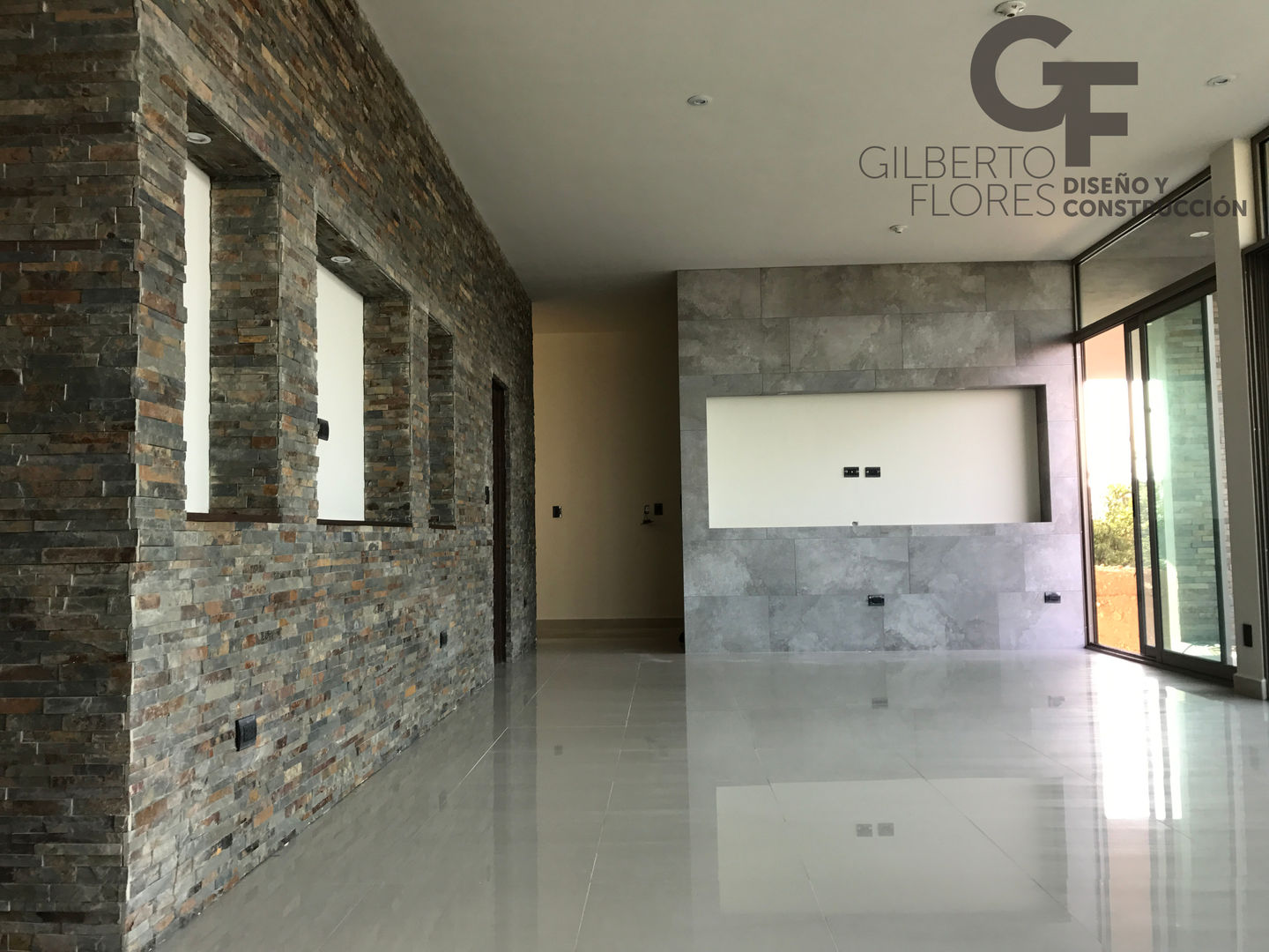 Cumbres Elite Premier, GF ARQUITECTOS GF ARQUITECTOS غرفة المعيشة