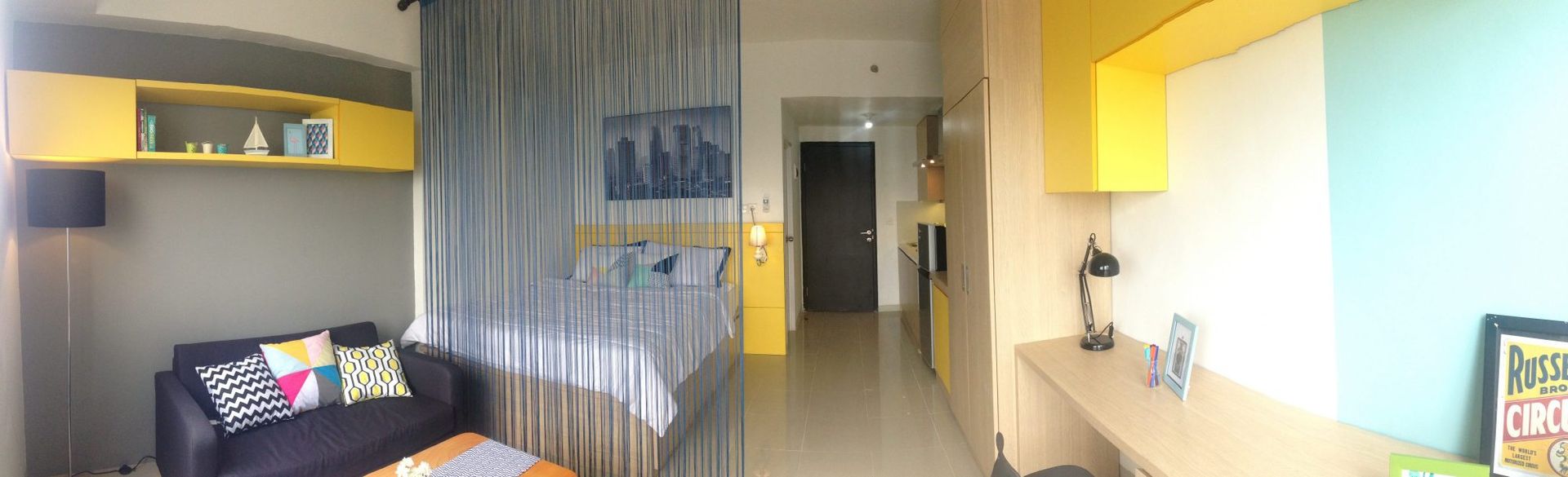 Studio Apartment - Park View Condominium Depok, RANAH RANAH Kamar Tidur Modern